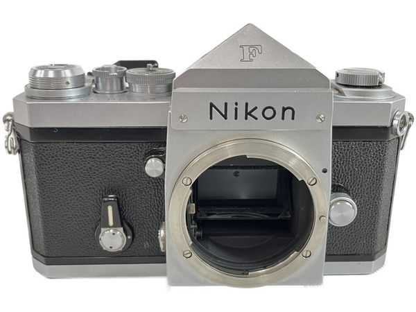 Nikon F 中期 アイレベル シルバー フィルム一眼レフカメラ ジャンク