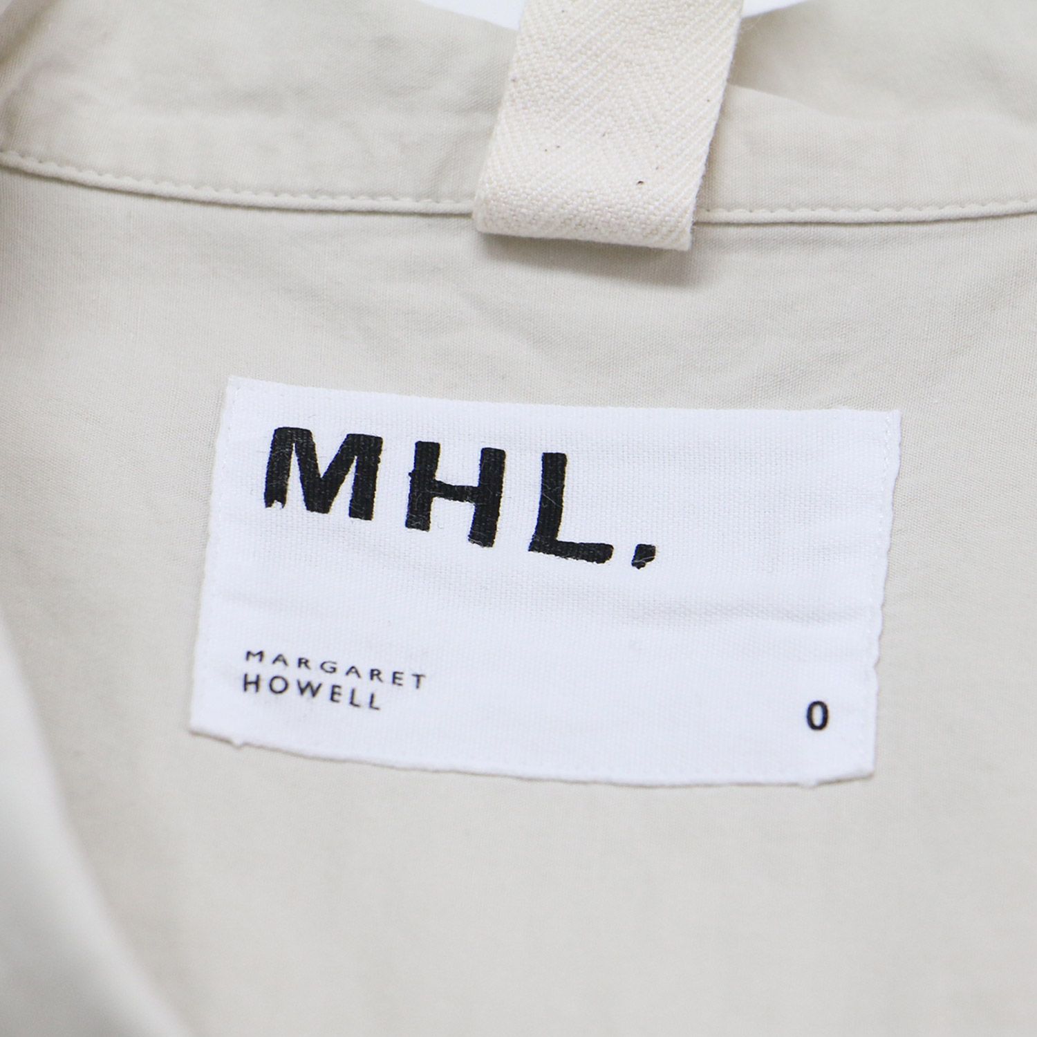MHL. MARGARET HOWELL マーガレットハウエル シャツ ベージュ サイズ:0 
