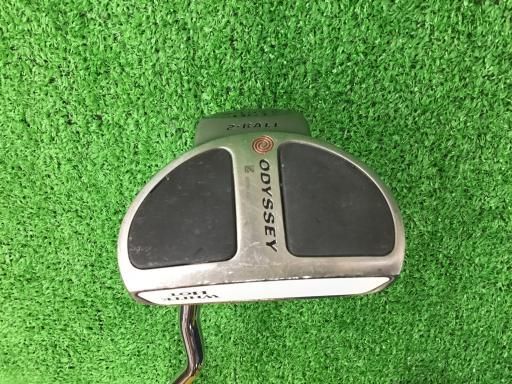 オデッセイ WHITE HOT 2 BALL 32インチ パター PT スチール フレックスその他 メンズ 男性用 右利き 右用 Cランク ゴルフクラブ