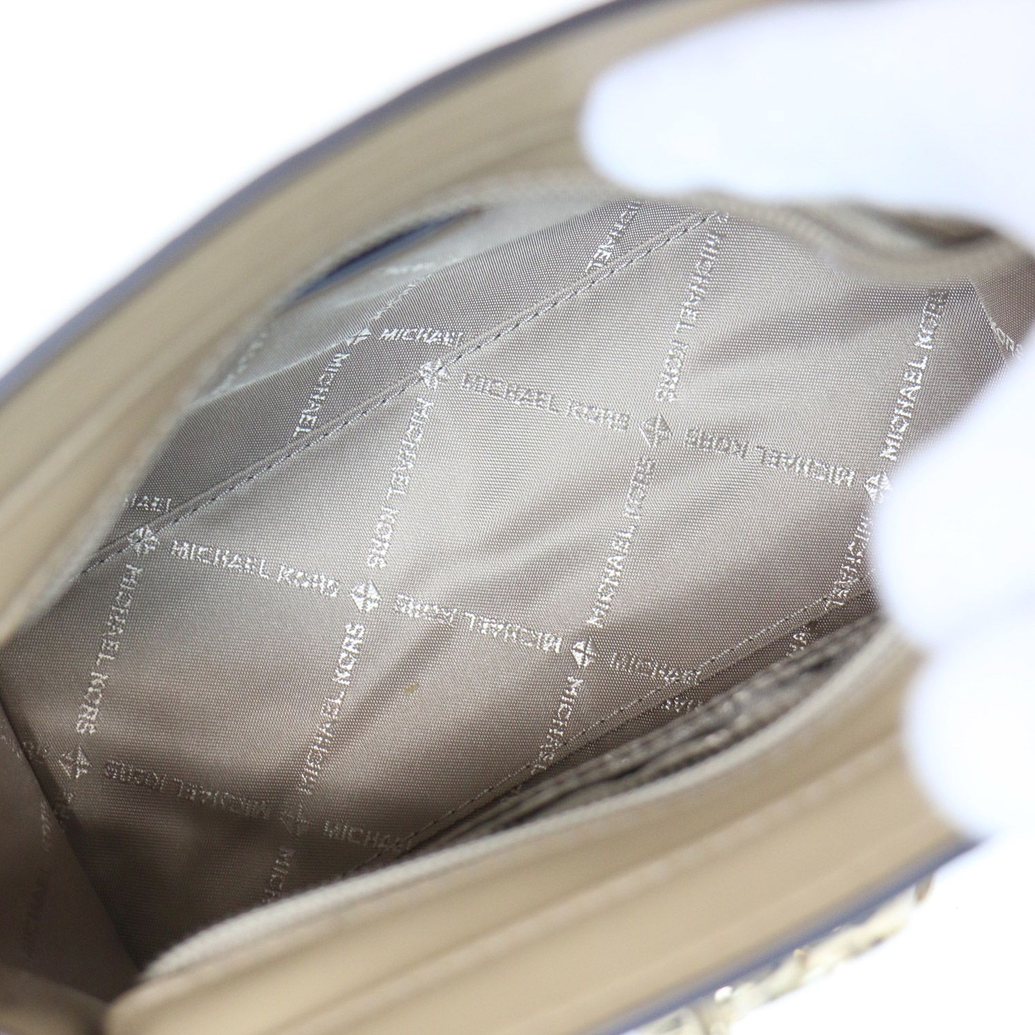 美品】MICHAEL KORS マイケルコース バッグ ベージュ / クロスボディ  