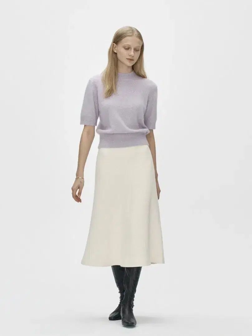 シエSIE イネス フ スカート クリーム XS