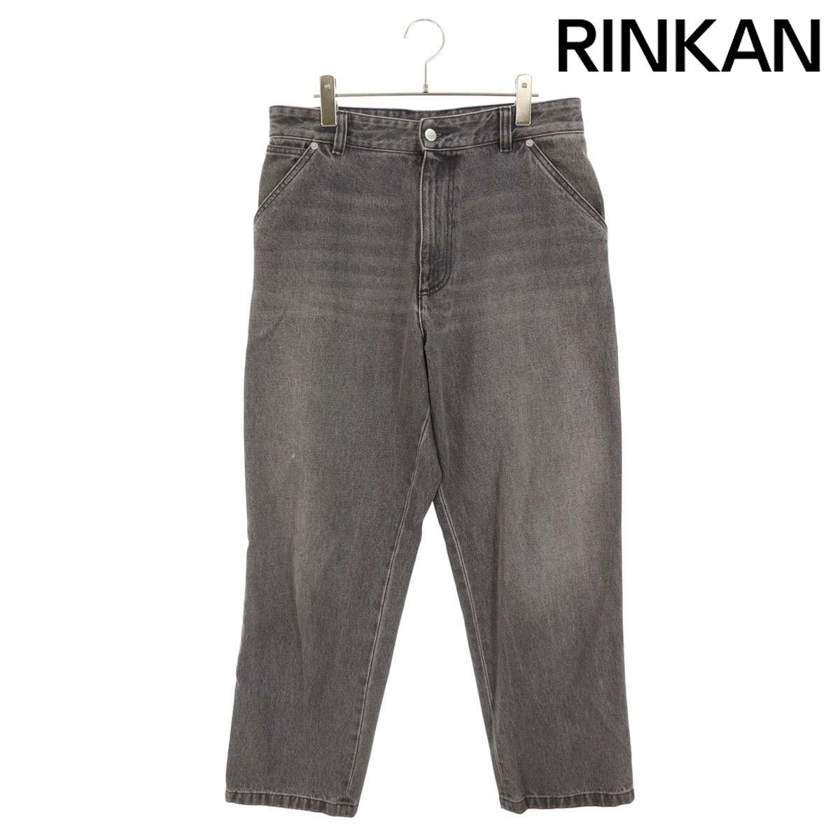 プラダ GEP362 S232 13B4 ロゴプレート リラックスフィットデニムパンツ メンズ 48