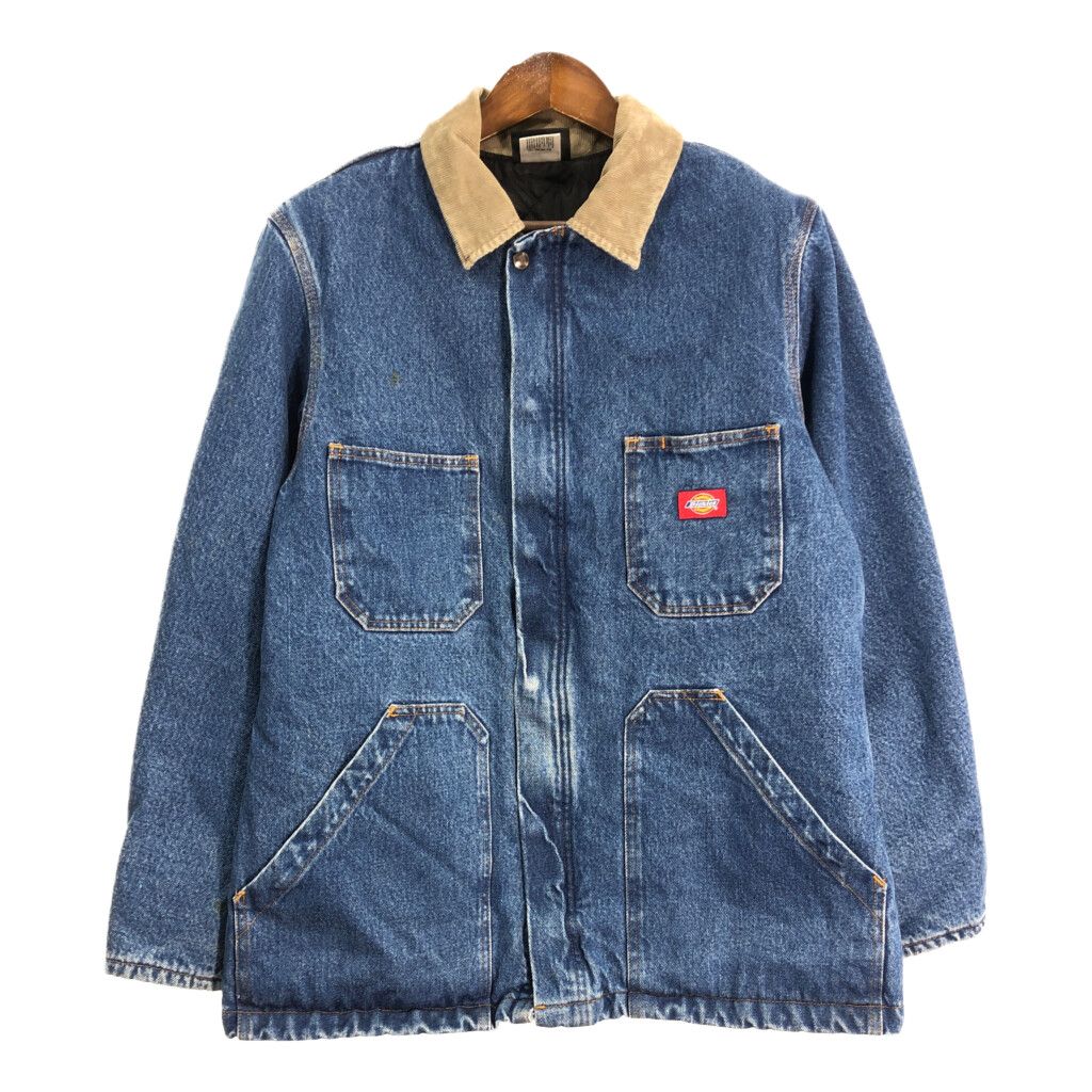 Dickies ディッキーズ デニム カバーオール ブルー (メンズ MEDIUM) 中古 古着 S4361