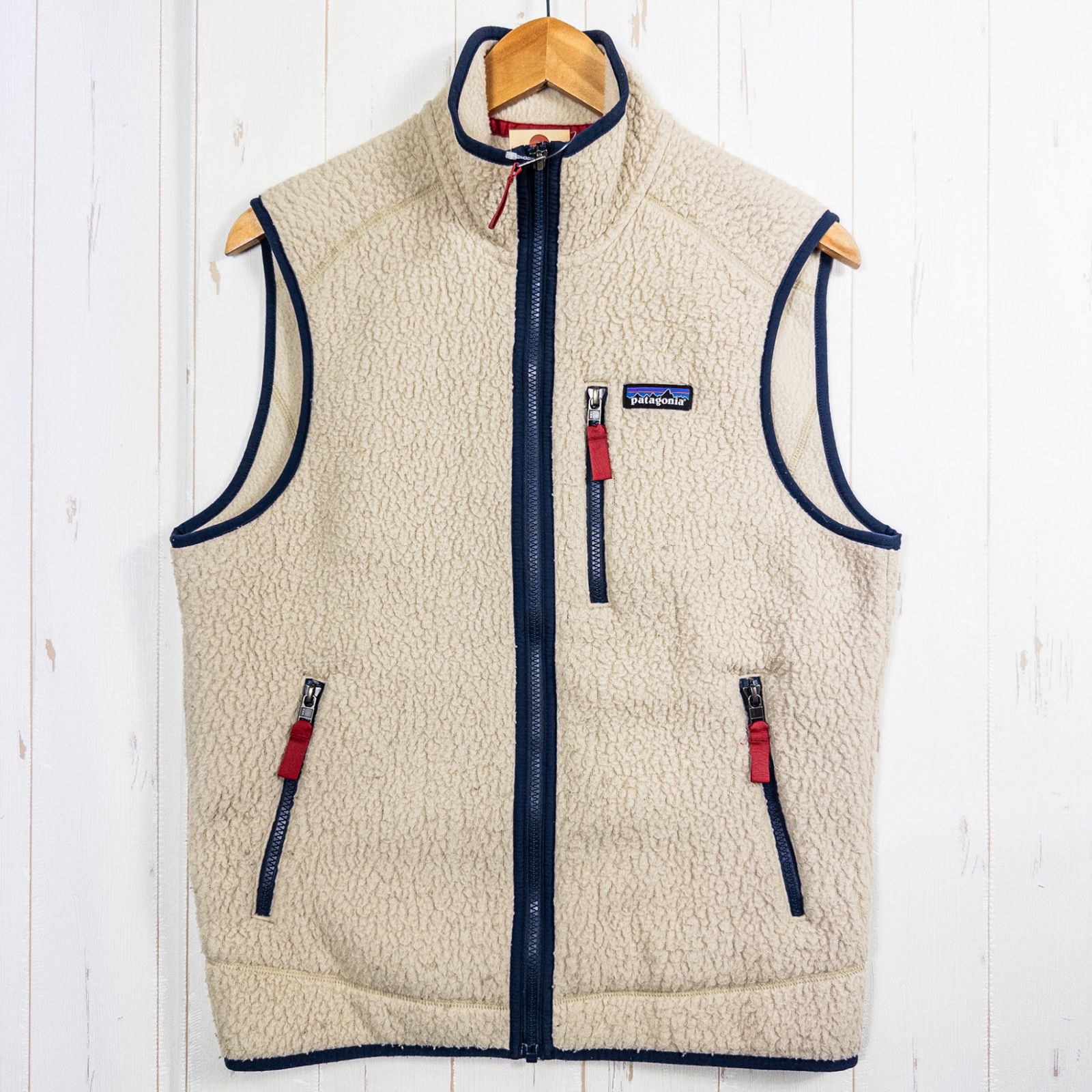 patagonia フリースベスト M ベージュ patagonia パタゴニア 90s USA製 PEF表記 Retro-X Vest レトロX
