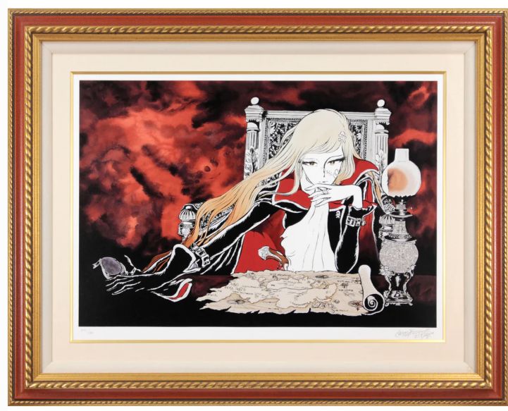 松本零士 永遠のエメラルダス シルクスクリーン - メルカリ