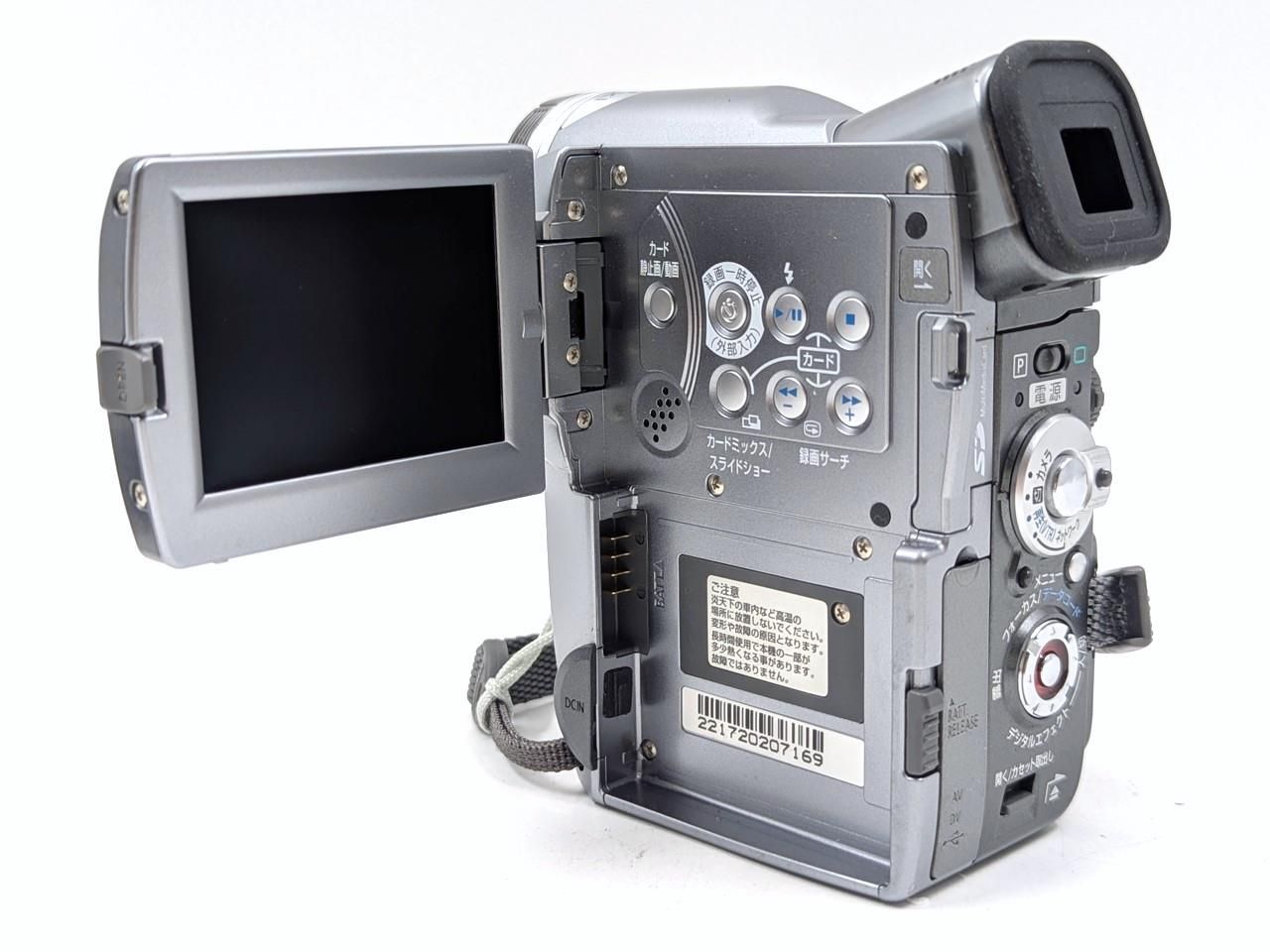  miniDVのダビングに Canon キャノン ビデオカメラ DM IXY DV M 2 01 7日間保証付き ビデオカメラ本体 ビデオカメラ