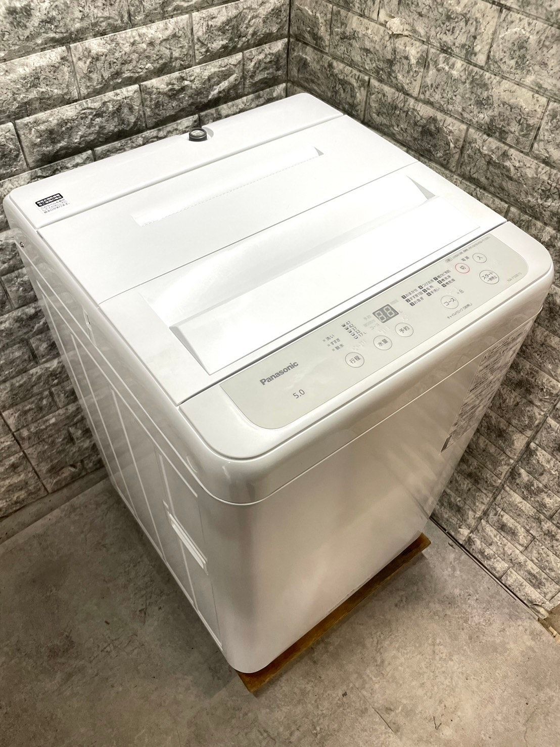 大阪送料無料☆3か月保障付き☆洗濯機☆2021年☆パナソニック☆5.0kg 