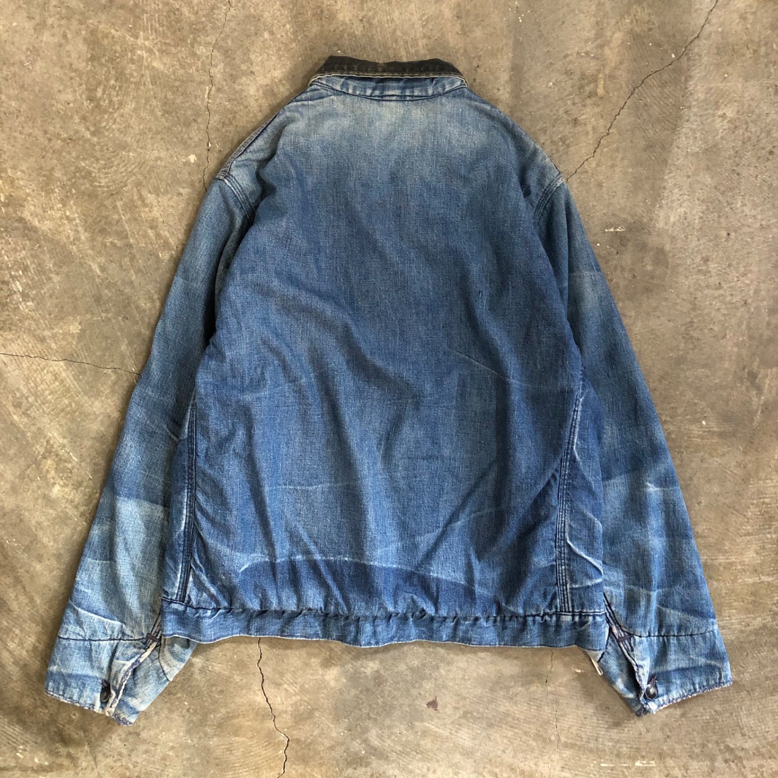 40T6153 Powr House ワークジャケット　デニム　60's 古着 T6153 Powr House ワークジャケット デニム 60's 古着 - メルカリ