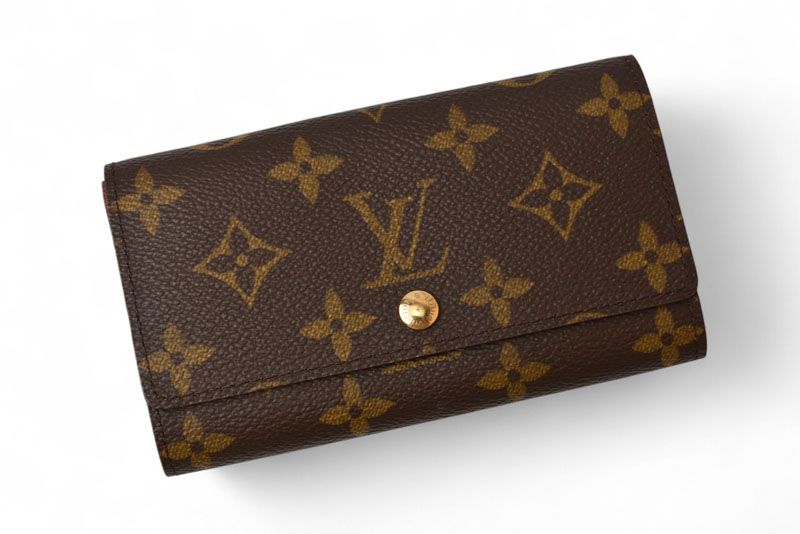ヴィンテージ】ルイヴィトン モノグラム 二つ折り財布 LOUIS VUITTON