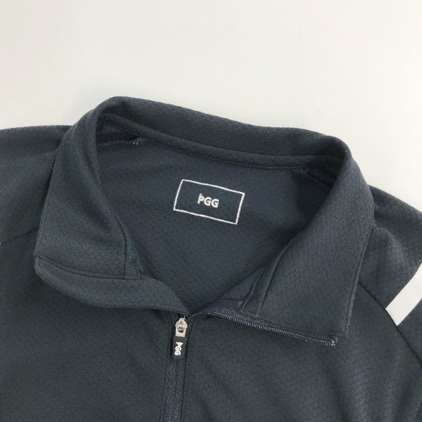 PGG PEARLY GATES 2021年モデル ハーフジップ長袖 Tシャツ