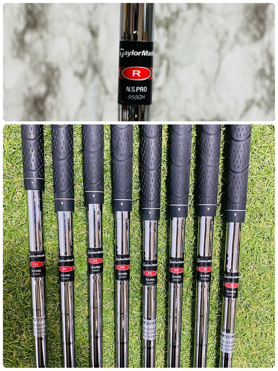 良品】初心者推奨 テーラーメイド バーナー メンズアイアンセット 8本