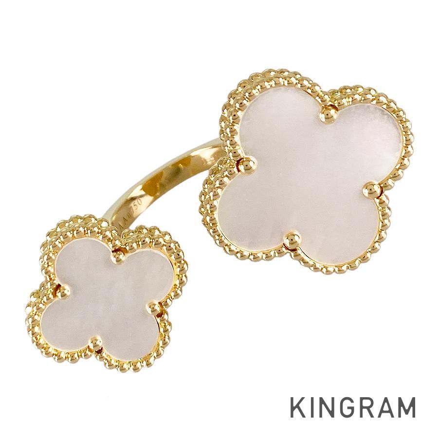 Van Cleef & Arpels マジックアルハンブラ リング 10号 ヴァンクリーフ＆アーペル マジック アルハンブラ 10号(50