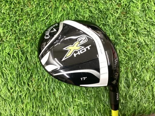 Callaway X2 HOT 17° フェアウェイウッド キャロウェイ X2 HOT フェアウェイウッドの試打レビュー 口コミ
