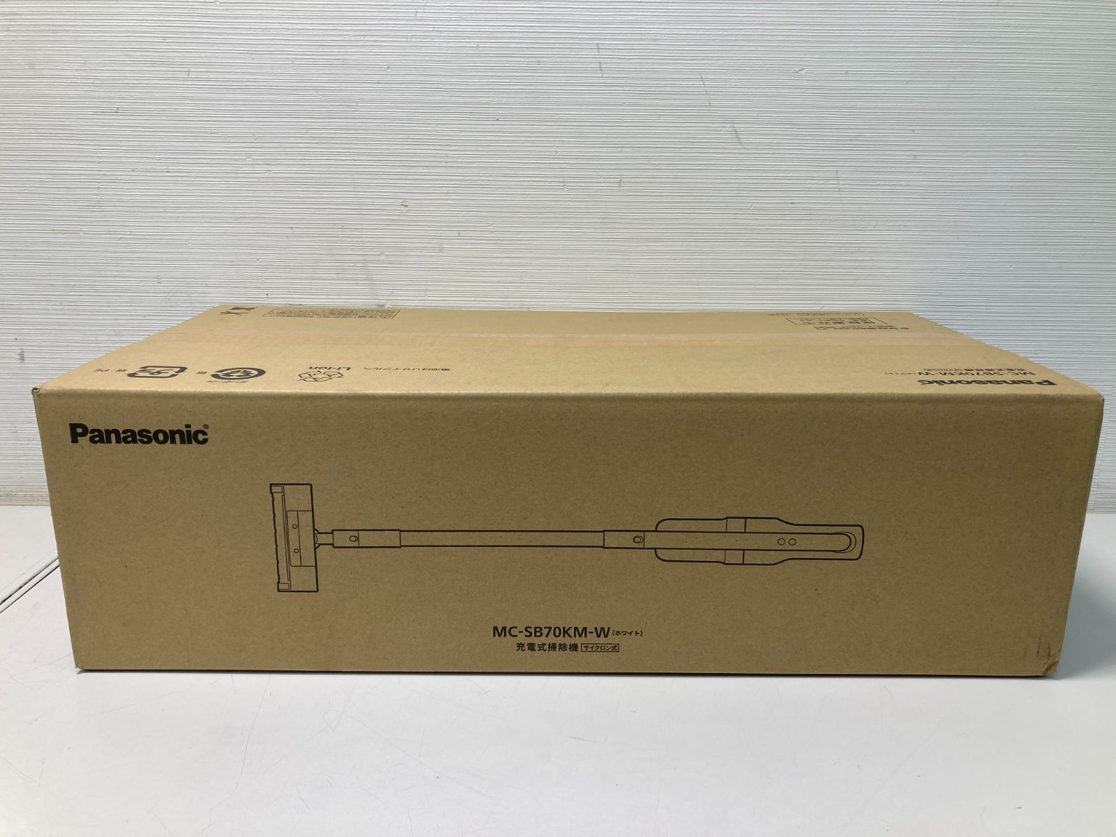 新品＆未使用！Panasonic MC-SB70KM-W スティッククリーナー MC