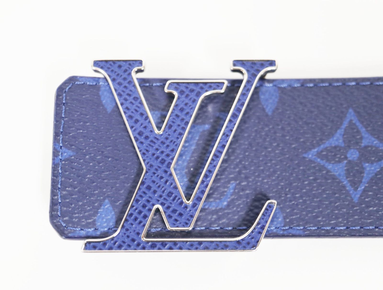 ルイヴィトン LOUIS VUITTON タイガラマ サンチュールLV イニシャル