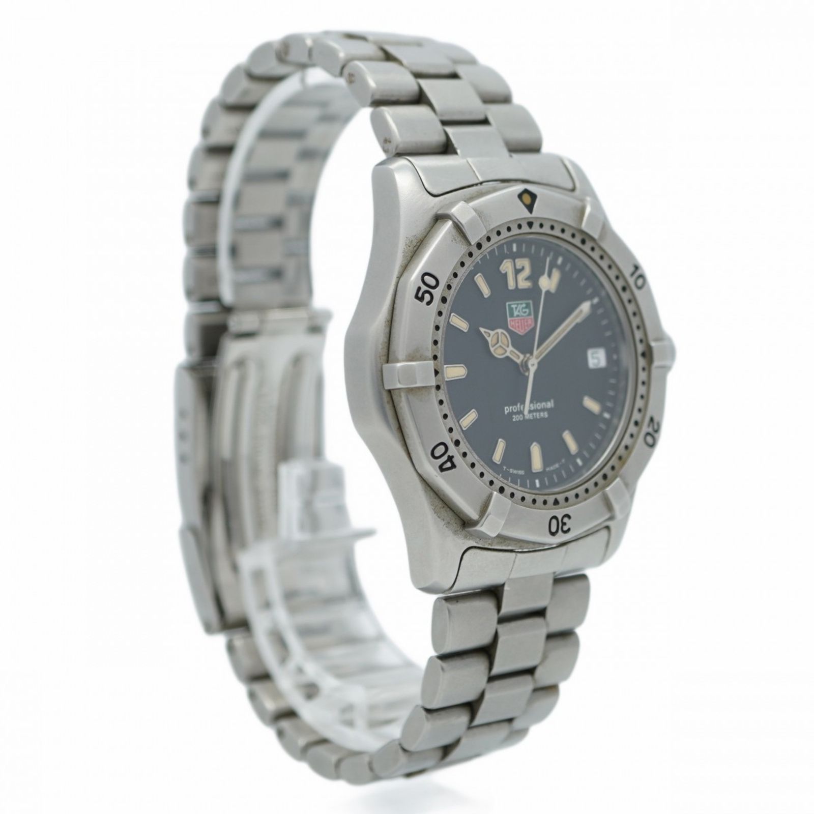 タグホイヤー　プロフェッショナル　wk1110 ブラック文字盤　腕時計　メンズ タグホイヤー プロフェッショナル wk1110 ブラック文字盤 腕時計