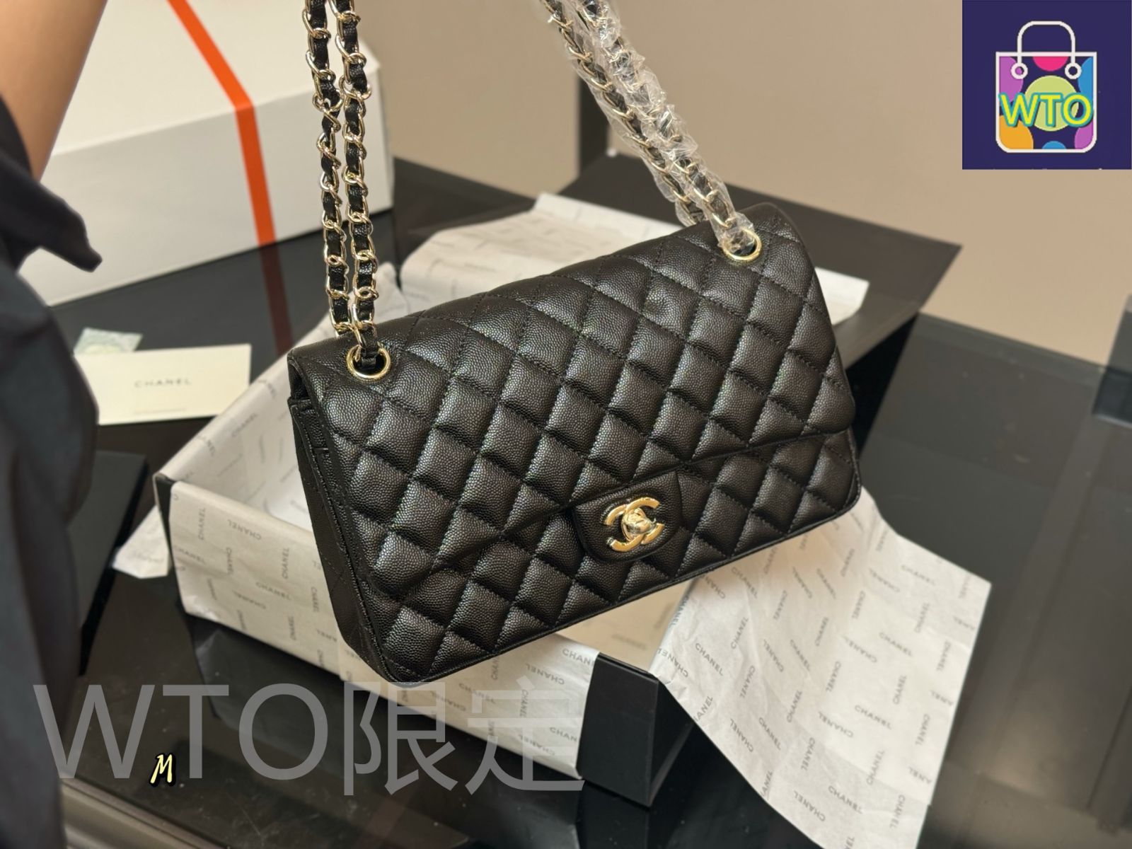 今日 Chanel CF カムリア バッグ サイズ 25cm -WTO輸入2