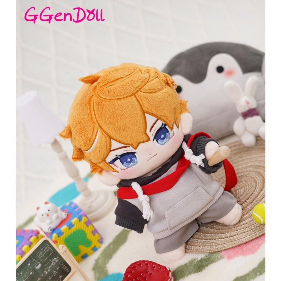 着せ替えぬいぐるみ　ディルック/衣装セット ディルック 原神 ぬいぐるみ 着せ替え 20cmの通販 by R's shop