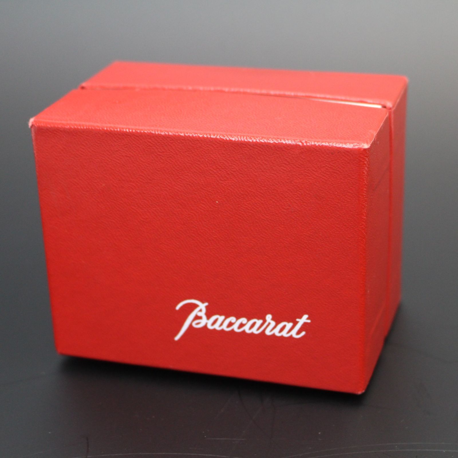 A629】Baccarat ペーパーウェイト カタツムリ 葉 置物 オブジェ