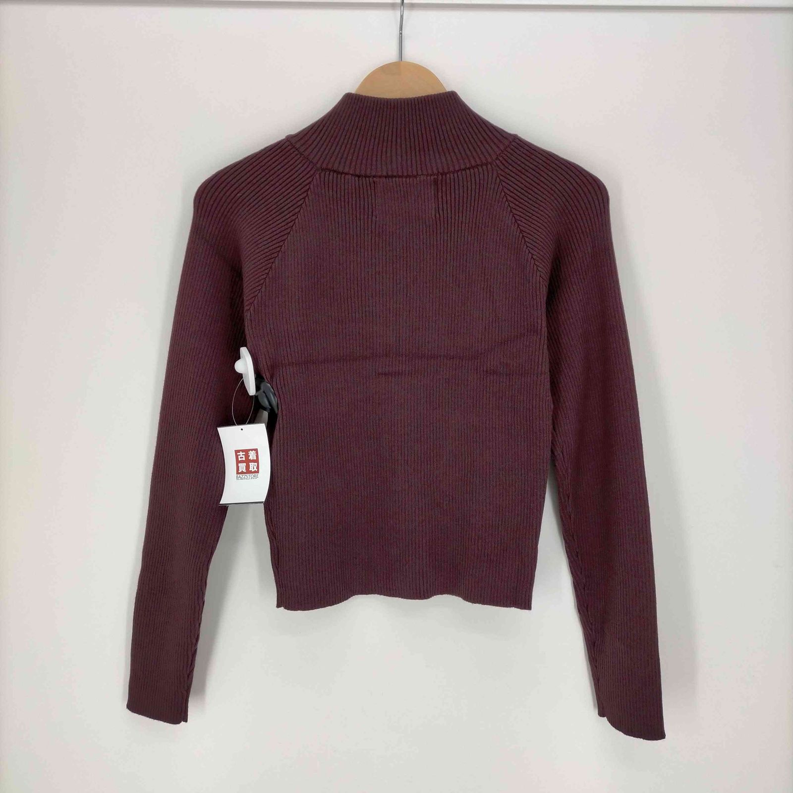 PARANOID(パラノイド) 23SS CORREDOR Zip Knit サムホール レディース FR 中古 古着 1243 パラノイド PARANOID ZIP KNIT CORREDOR レディース F - メルカリ