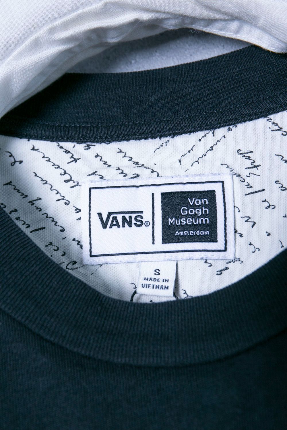 VANS×Gogh museum ロングスリーブTシャツ スカルバックプリント