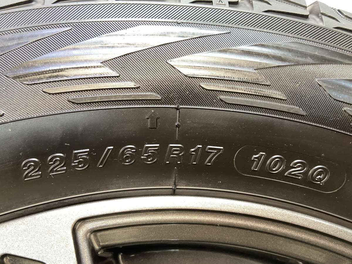 225/65R17 ヨコハマ アイスガード G075 LAYCEA 17x7.0 38 114.3-5穴 