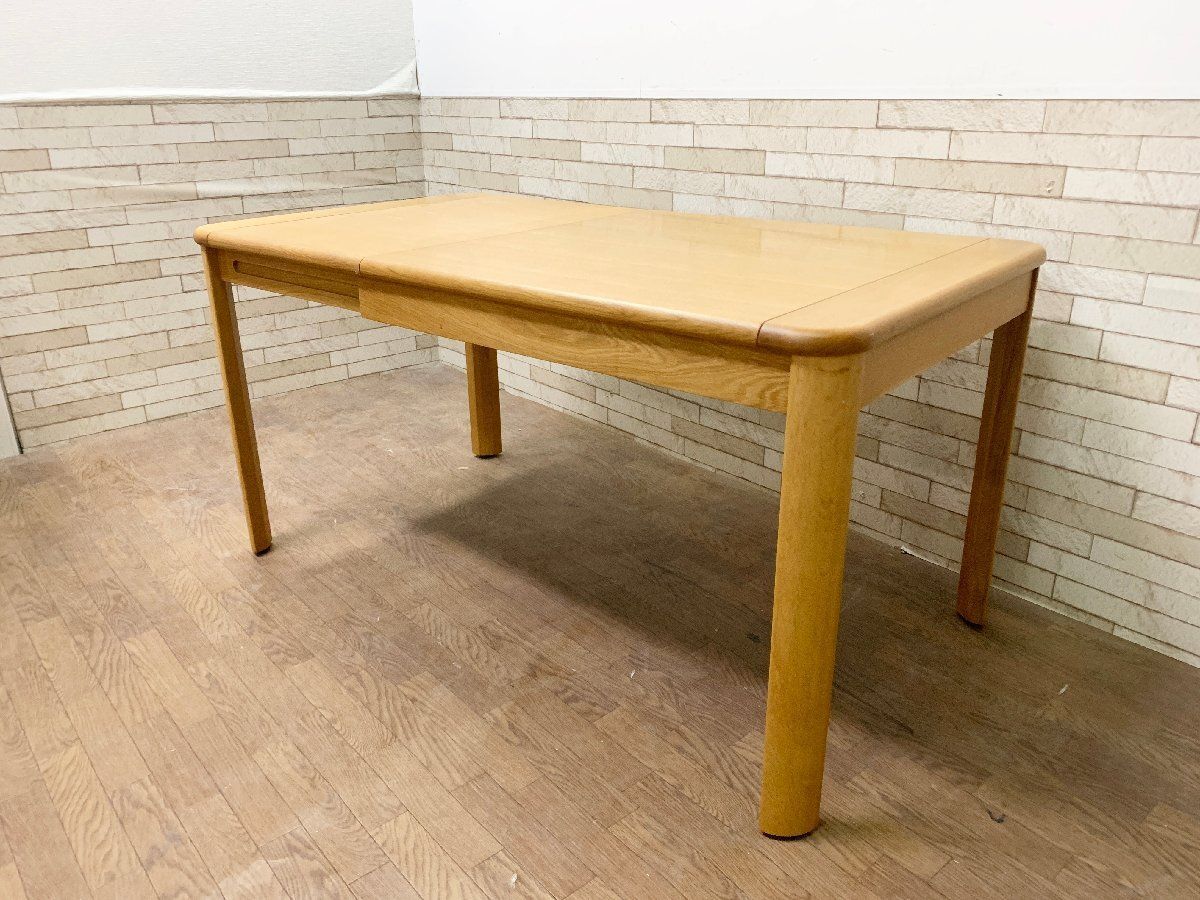 ibata イバタインテリア エクステンションテーブル 食卓 机 伸長式