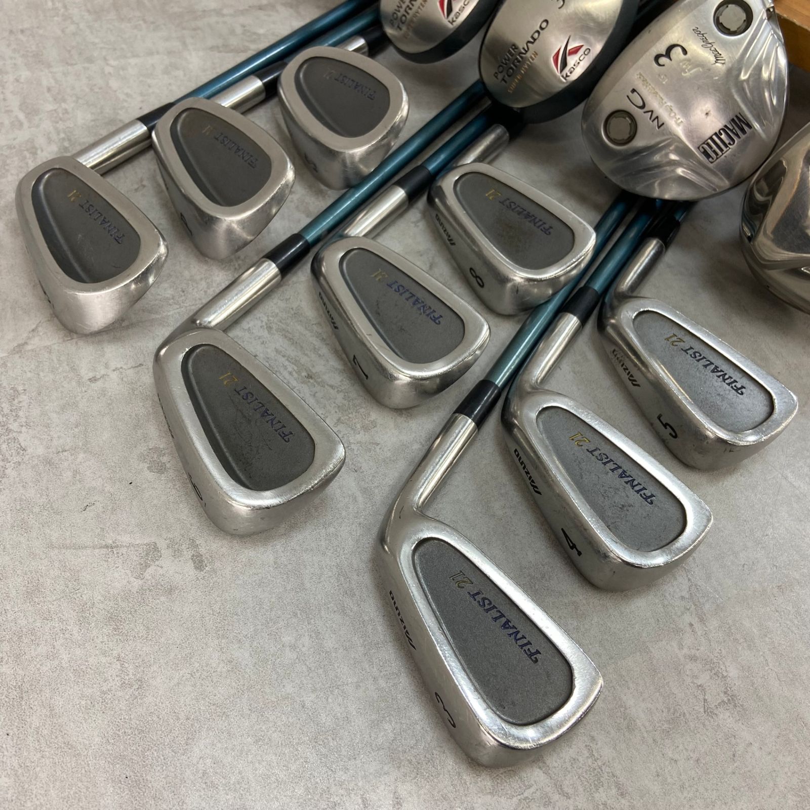 ミズノ マグレガー クラブセット キャディバッグ アイアン 初心者向け