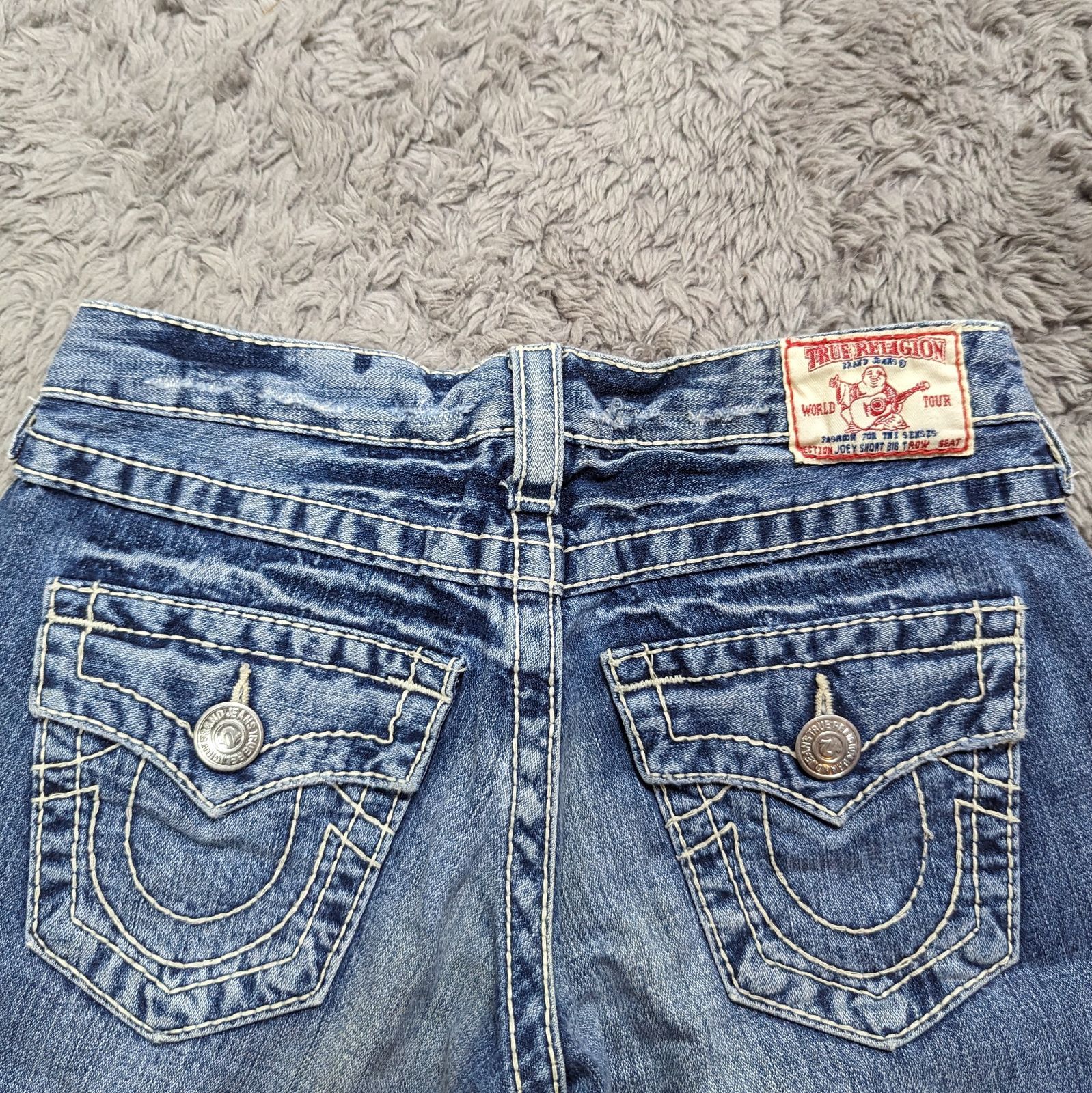 TRUE RELIGION トゥルーレリジョン JOEYハーフデニムパンツ 29（良品 