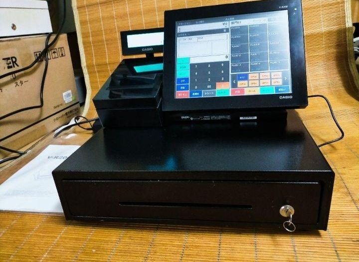 カシオレジスター　V-R200　タッチ操作設定無料Android　353505n カシオレジスター V-R200 タッチ操作設定無料Android 353505n
