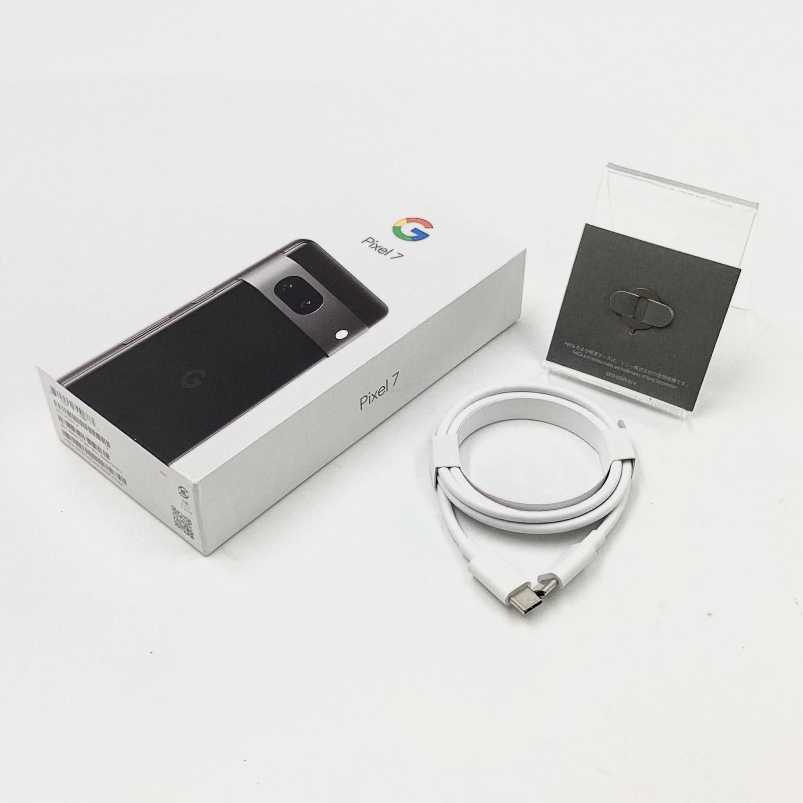 全額返金保証】【最速発送】Google Pixel 7 128GB Obsidian SIMフリー