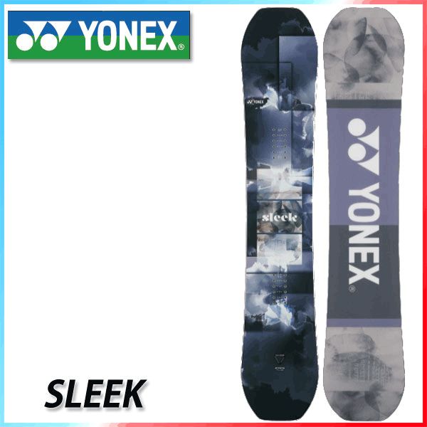 23-24 YONEX / ヨネックス SLEEK スリーク レディース スノーボード パーク カービング 板 2024 型落ち