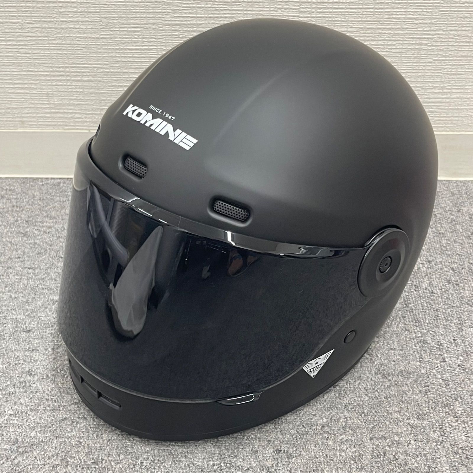 NPA KOMINE コミネ フルフェイス ヘルメット ECE R22-06 ブラック 黒