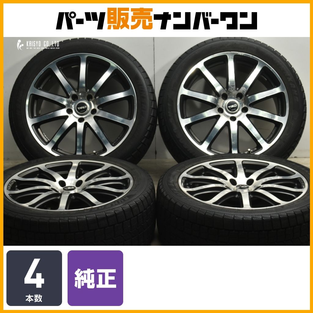 人気オプション トヨタ 純正OP TRD TF2 18in 7.5J 40 PCD114.3 ナンカン 245|45R18 アルファード ヴェルファイア カローラクロス