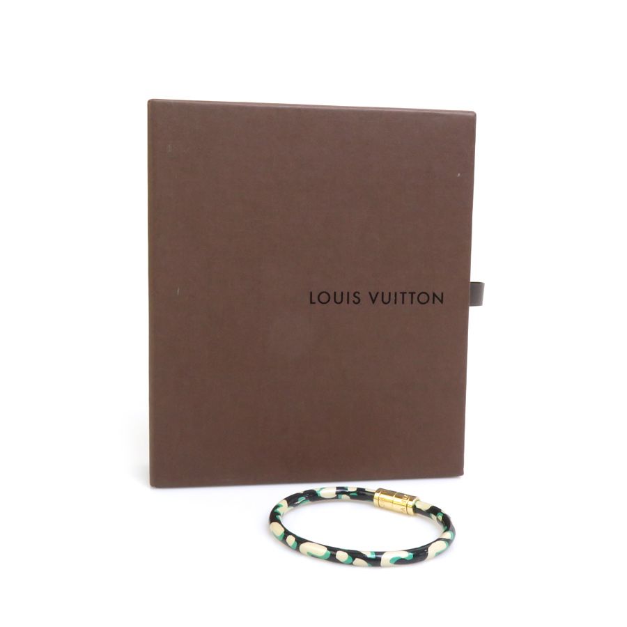 極美品✨ルイヴィトン ブラスレ・キープ イット レオパードブレスレット ルイ ヴィトン LOUIS VUITTON ブレスレット ブラスレ キープ