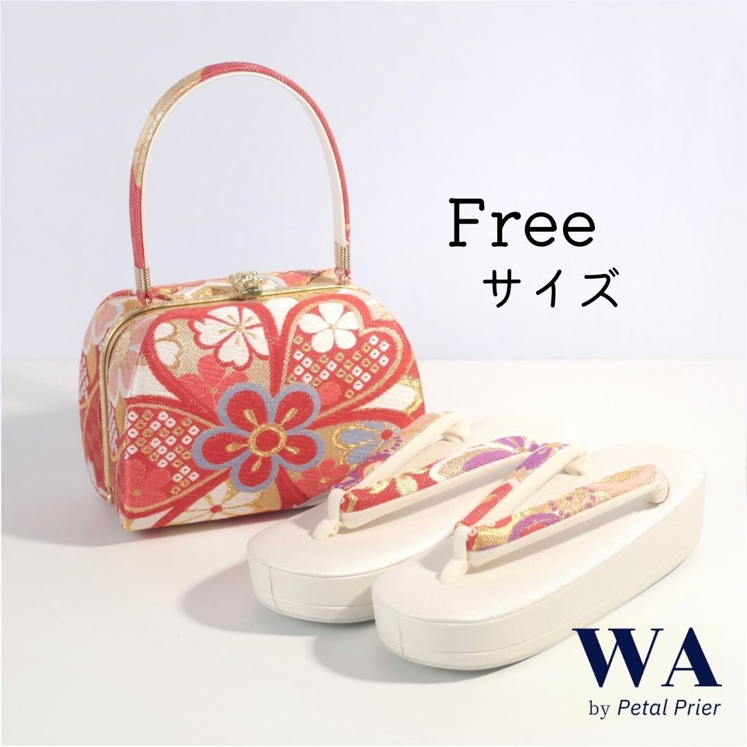 着物草履バッグ 未使用 成人式 OPEN1周年記念／新品・未使用 草履