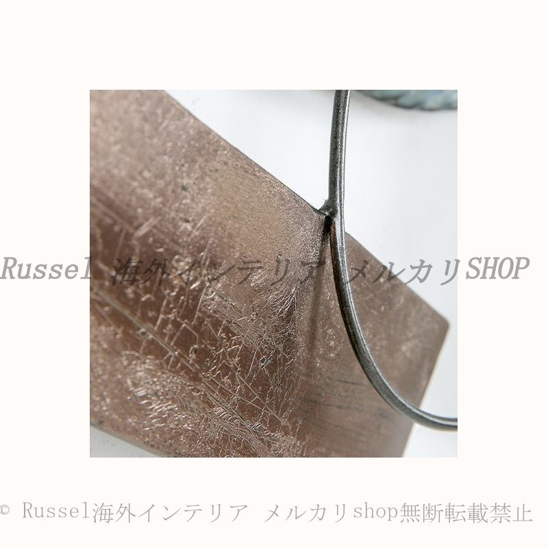 ウォール アート ヴィンテージ調 メタル 抽象的 おしゃれ かわいい 壁掛け インテリア 北欧 オブジェ アンティーク調 レトロ調 リビング オフィス NEXPOTALLINN_EU