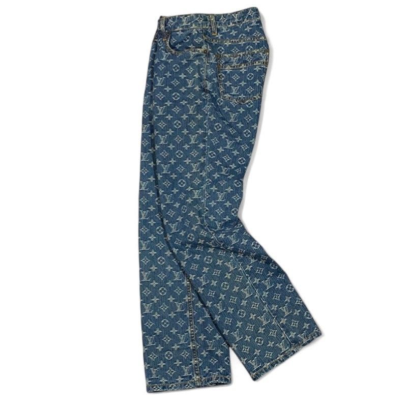 ☆開店セール☆ 人気 美品 ルイヴィトン ガストンV ロゴ 薄手 デニム③ ☆開店セール☆ 人気 美品 ルイヴィトン ガストンV ロゴ 薄手