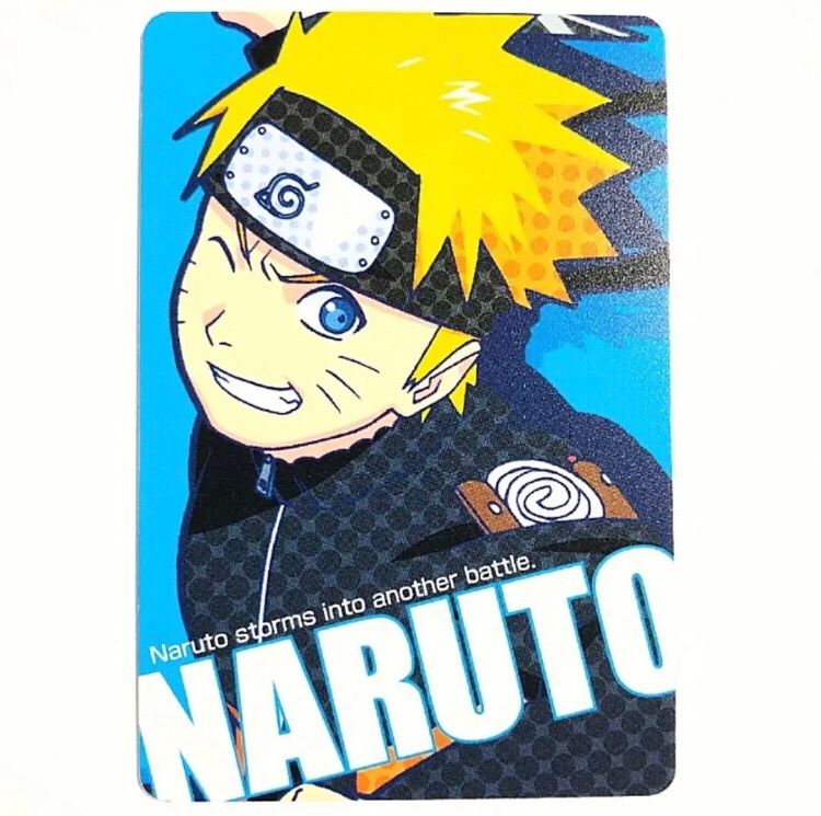 NARUTO うずまきナルト プラスチックカード グミ 2008年版 第一