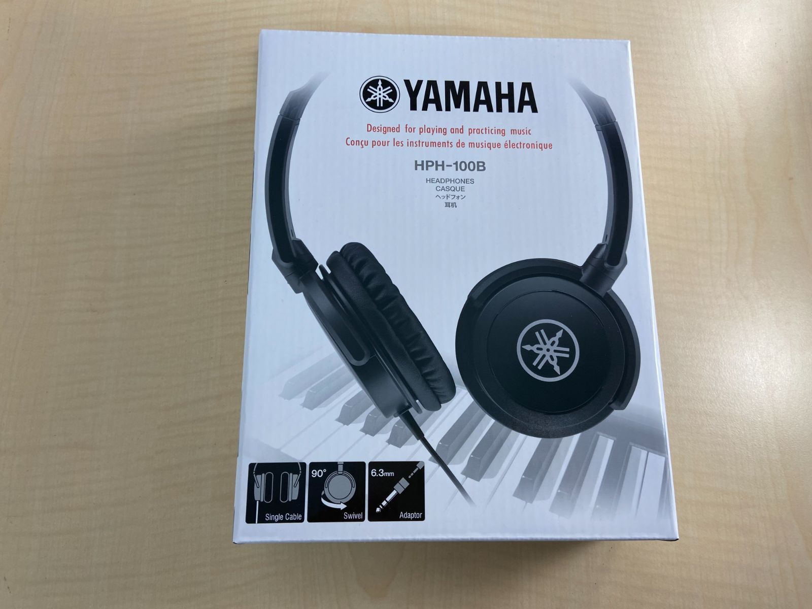 ヤマハ YAMAHA ヘッドホン ブラック HPH-100B 迫力あるサウンドと