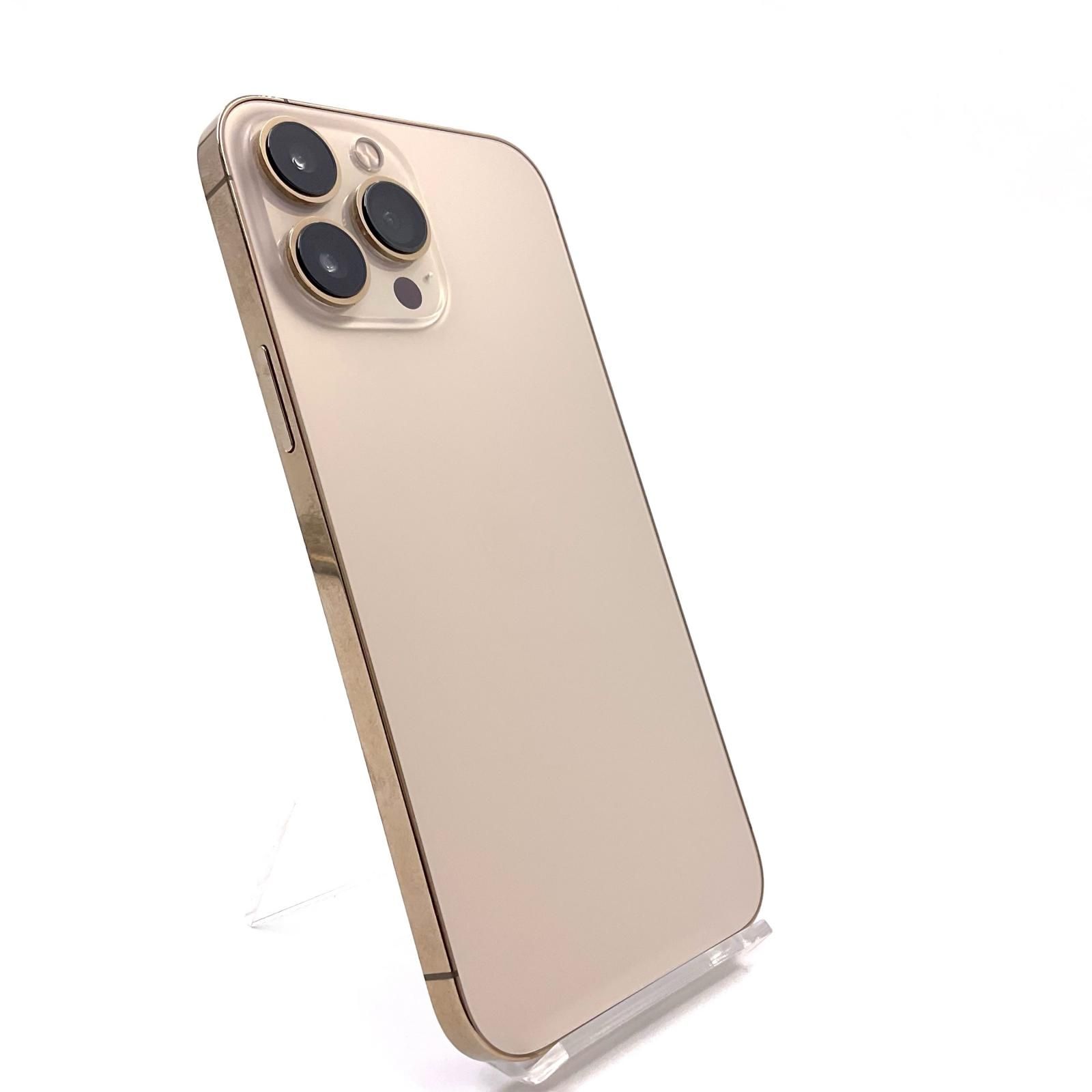 iPhone 13 Pro Max 256GB ゴールド docomo SIMフリー 白ロム 動作確認