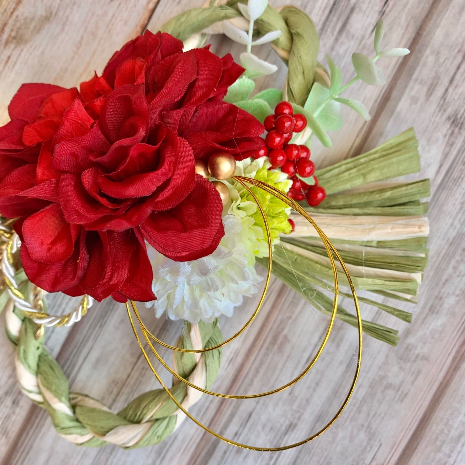 現金特価 新品 未使用 お正月 しめ縄飾り V１ フラワー ガーデン Lavacanegra Com Mx Lavacanegra Com Mx