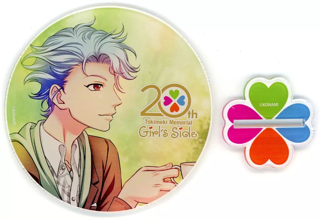 中古】コースター 設楽聖司 台座付アクリルコースター 「ときめき