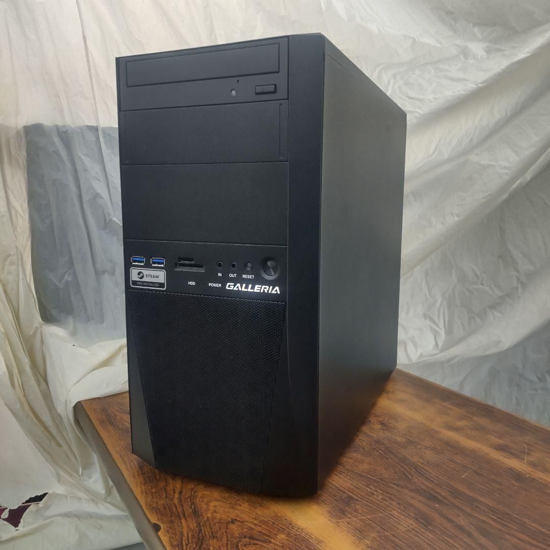 オープニングセール驚速M.2 Ryzen5 GTX1660ti搭載GALLERIAゲーミングPC　CATNET