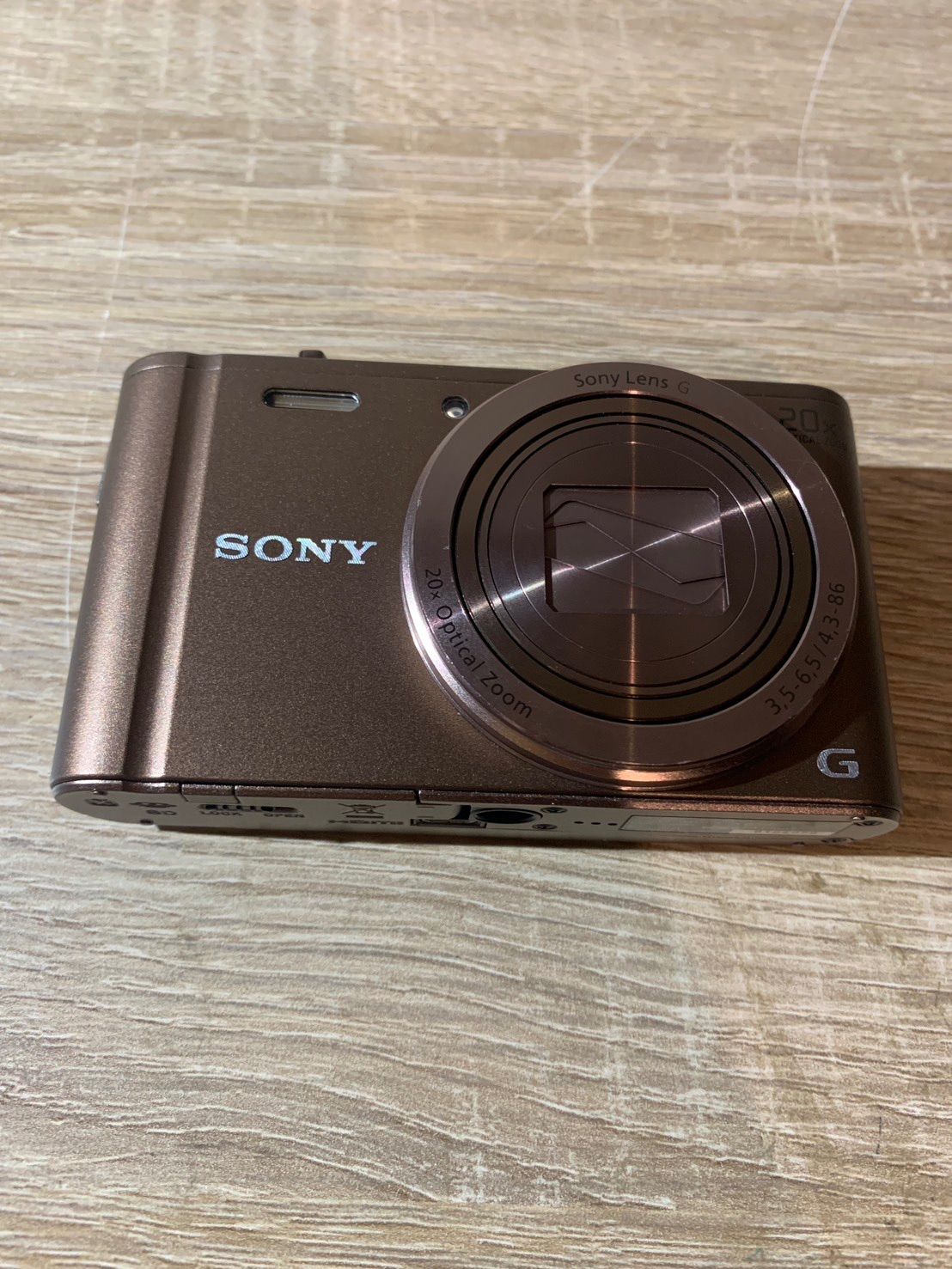 5719 Sony ソニー Cyber shot DSC WX 300 ブラウン デジカメ