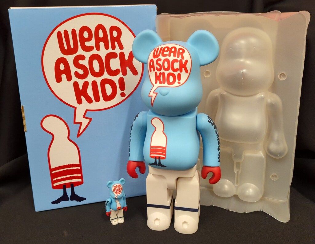 MEDICOMTOY BE RBRICK UNDEFEATED Wear Asock Kid! 400 400