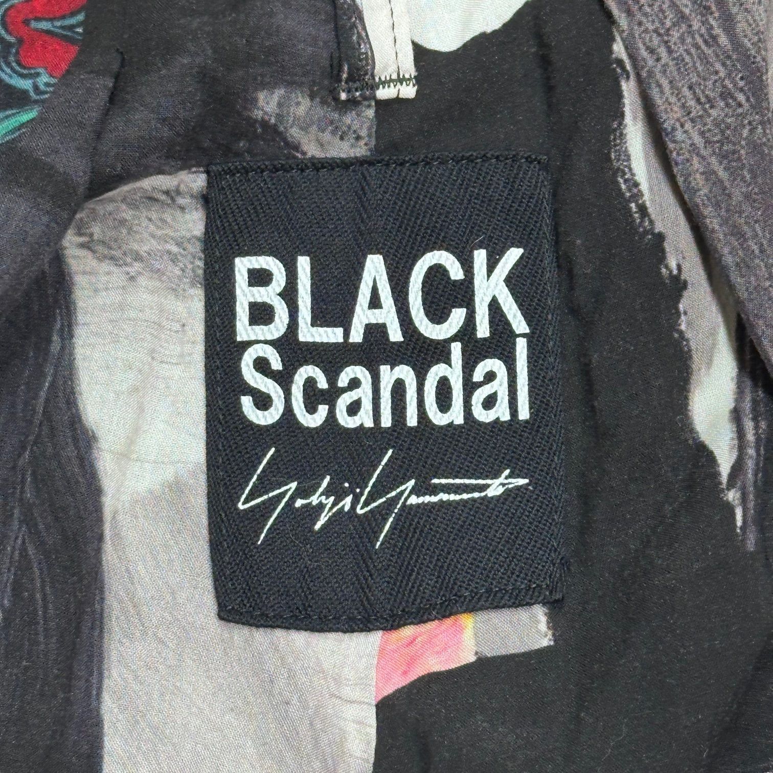 Yohji yamamoto BLACK Scandal バルーンパンツ