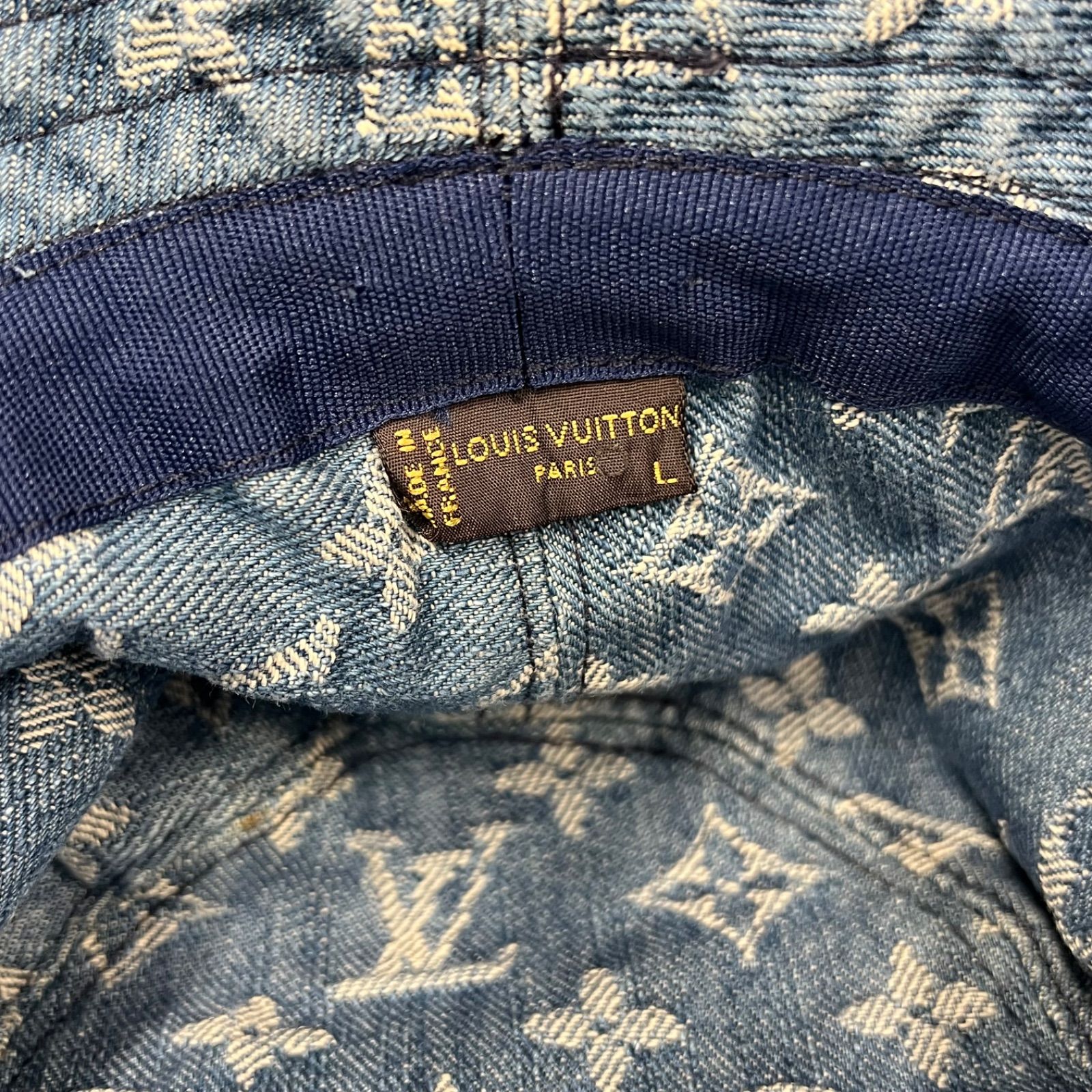 うみ　louis vuitton ルイヴィトン　ハット　デニム　帽子 バケットハット・デニム リバーシブル S00｜ルイ・ヴィトン 公式