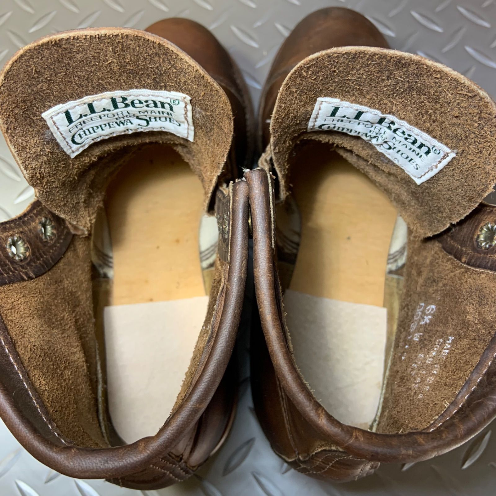 ☆CHIPPEWA x L.L.Bean別注 VINTAGE ワークブーツ 1995年製 US6.5W