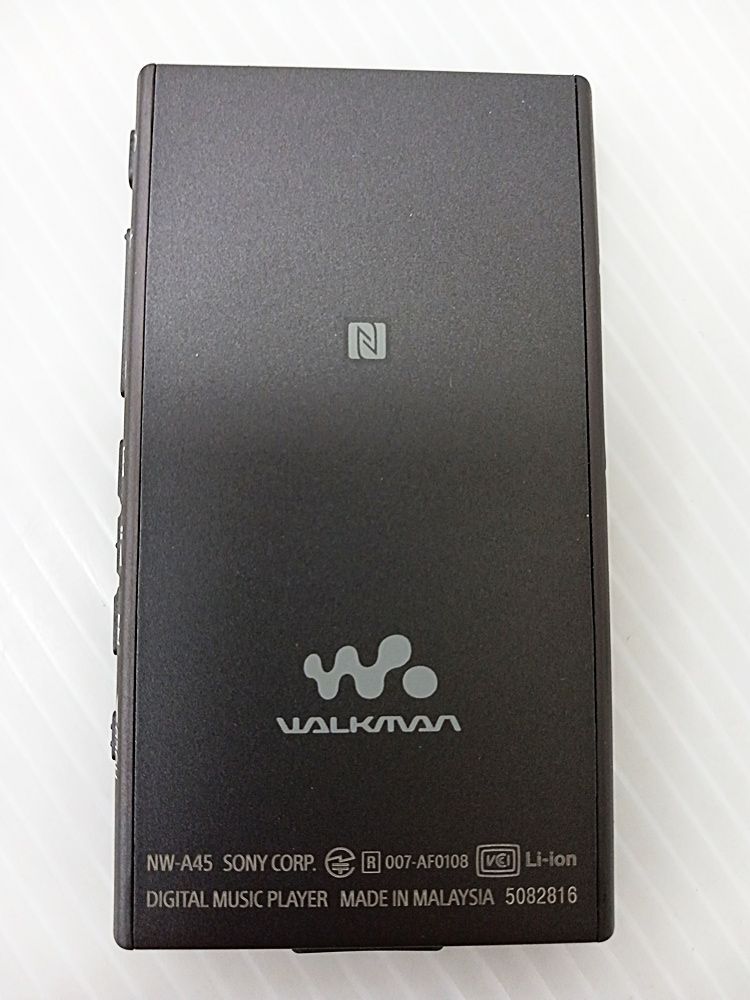 SONY WALKMAN NW-A45 グレイッシュブラック SONY NW-A45 Digital Audio Player DAP Walkman 16GB Grayish